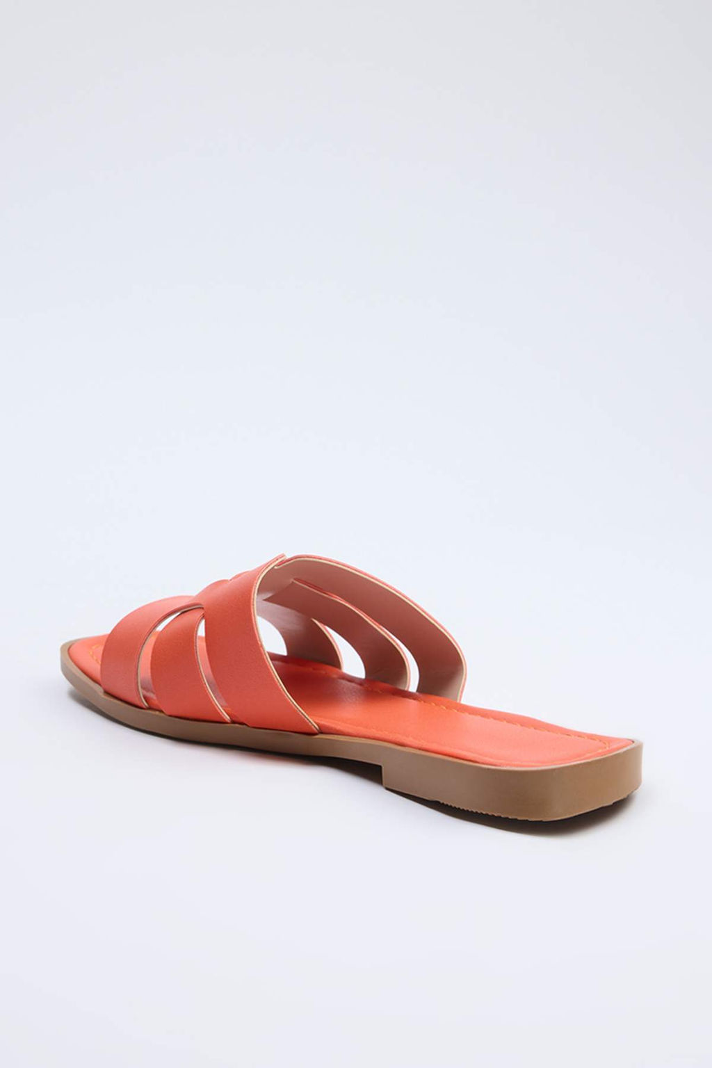 Trendyol Shoes Ekru Tek Bant Gunluk Kad?n Terlik TAKSS24TE00010 - Trendyolmilla фото 30