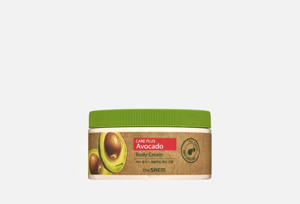Крем для тела с экстрактом авокадо THE SAEM Care Plus Avocado Body Cream 300ml, 230ml