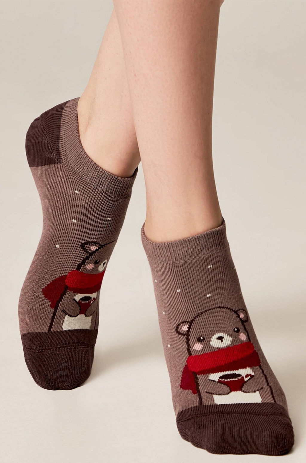 Женские укороченные махровые носки Брестские  фото 2