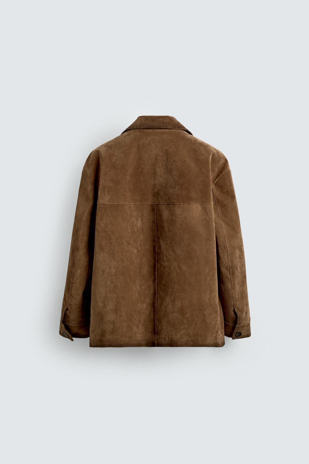 LIMITED EDITION SUEDE LEATHER JACKET - Zara фото 8