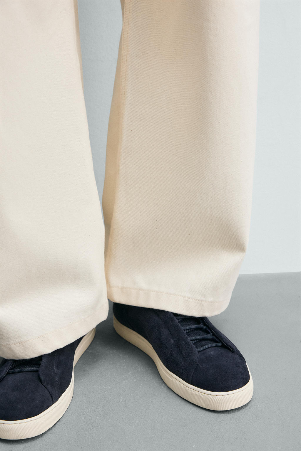 ZAPATILLA PIEL / Azul - Zara фото 3