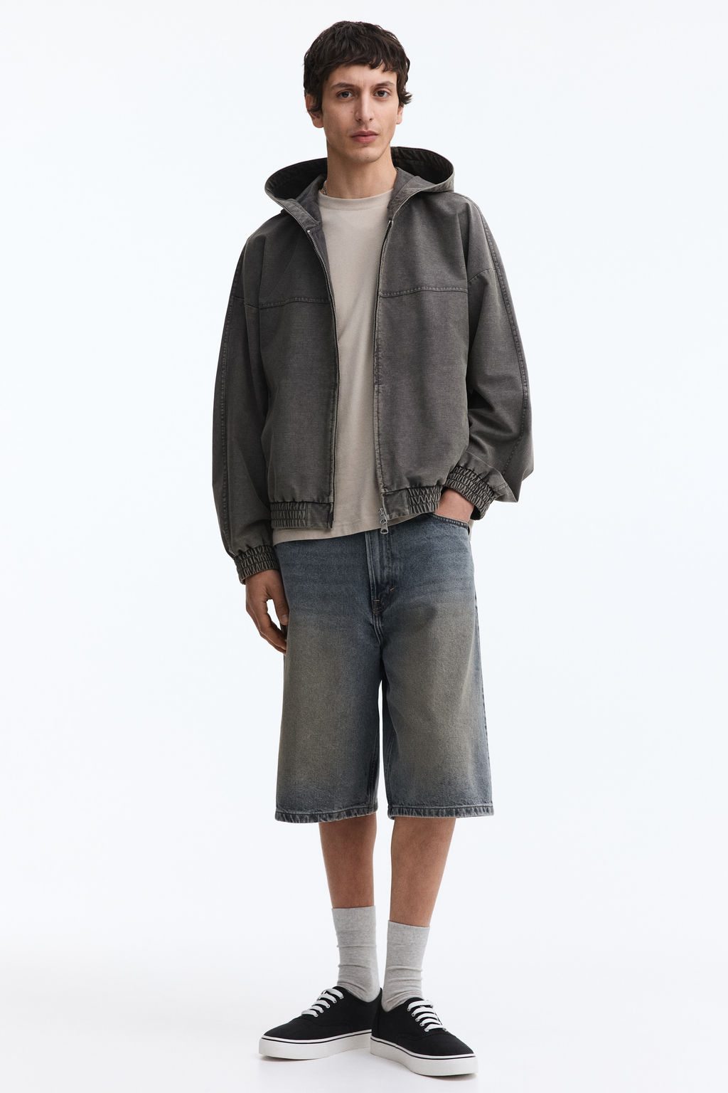 Vaquero corto Baggy - H&m фото 9