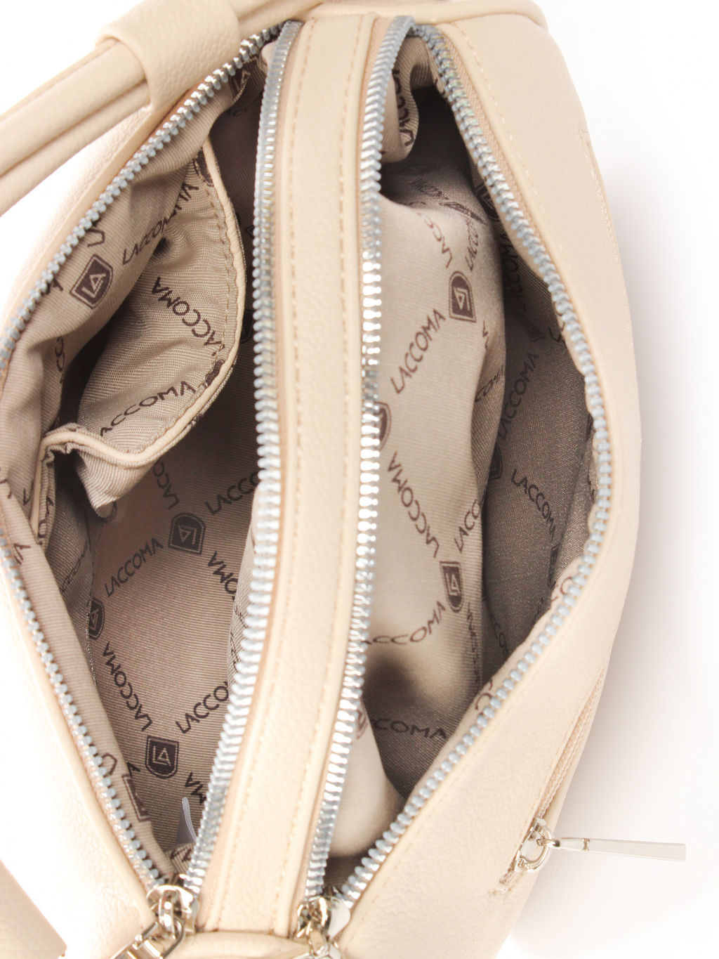 LACCOMA сумка Айлин-бежевый эко кожа хлопок