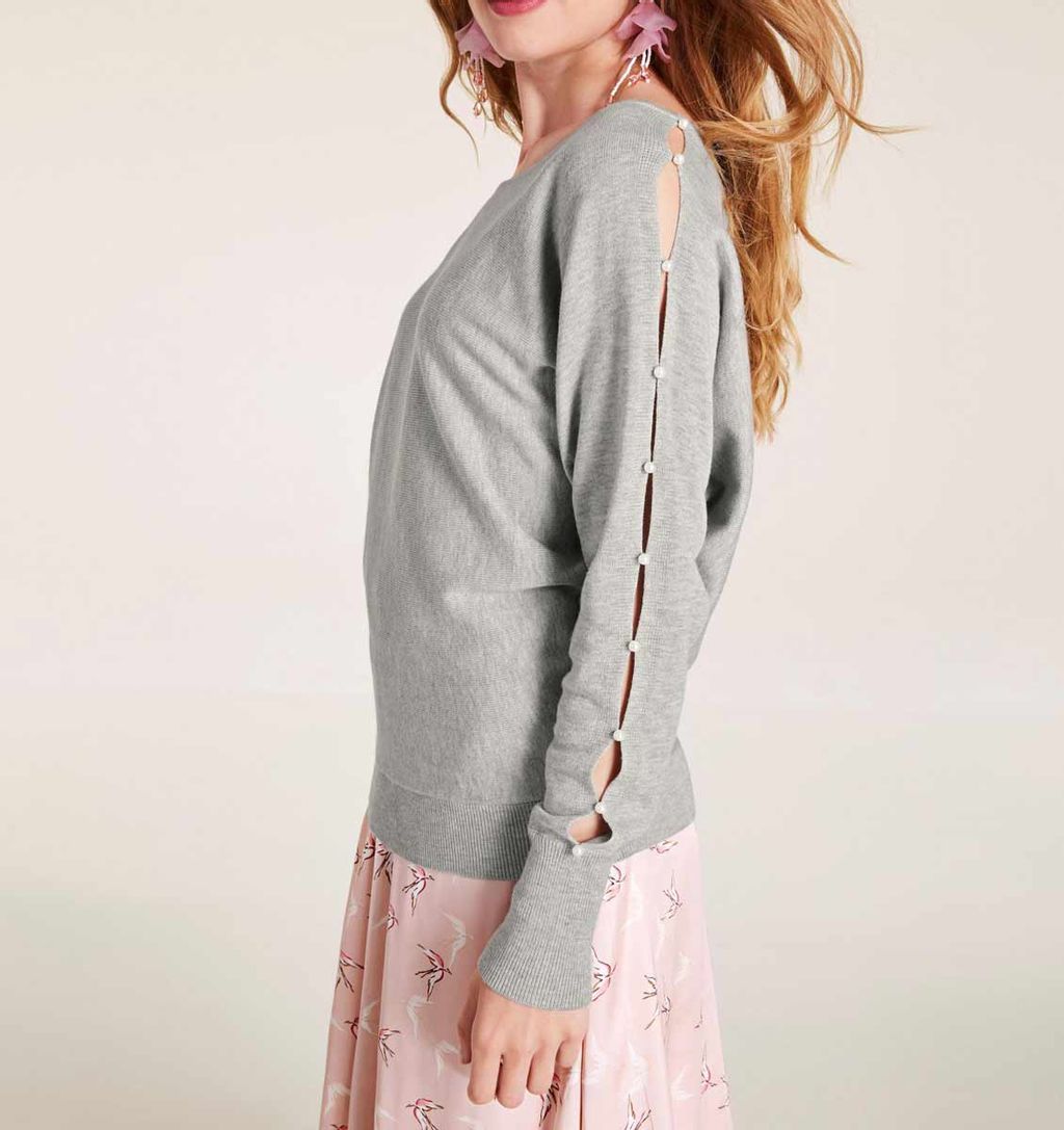 Пуловер, серый - Heine фото 5