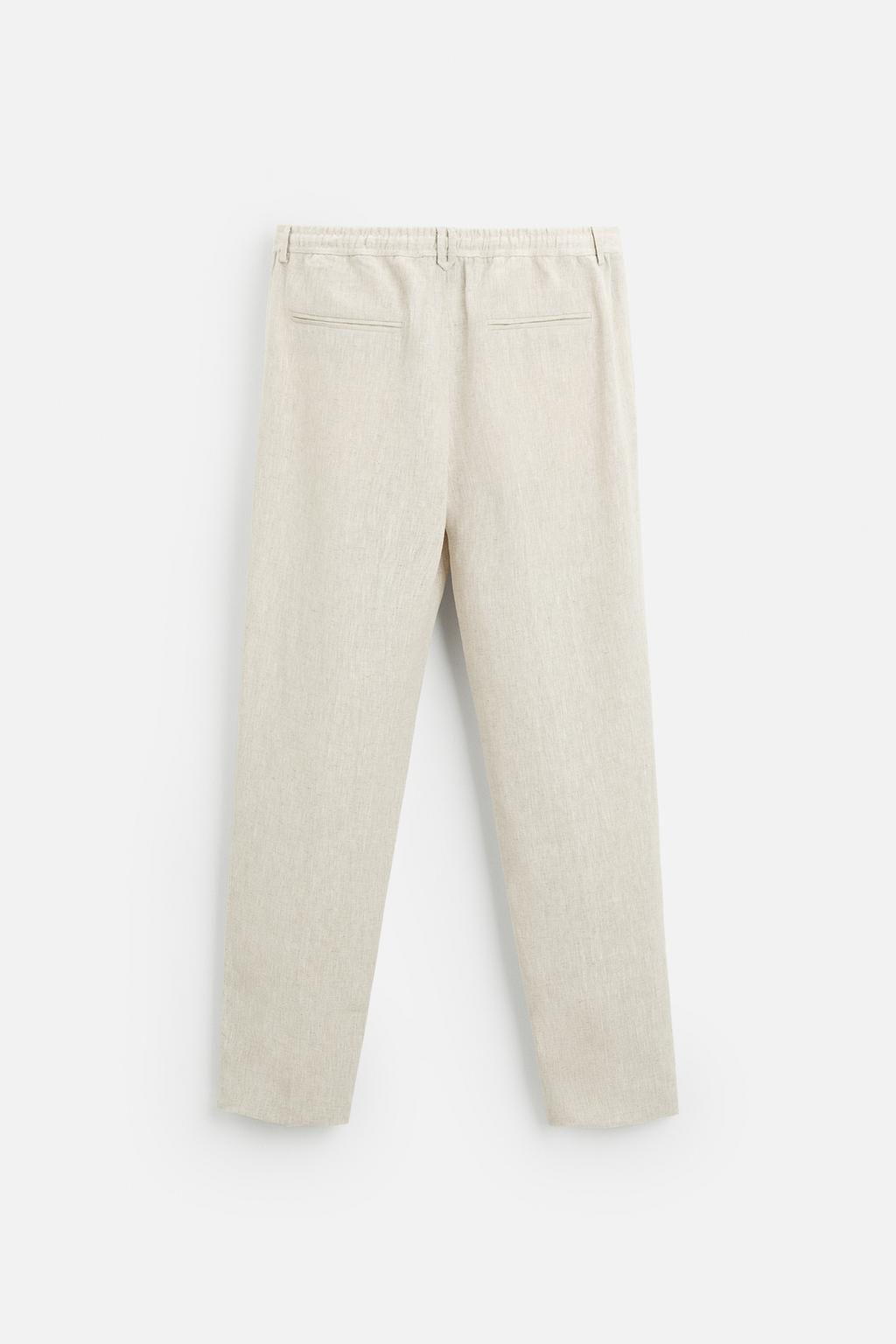 LINEN TROUSERS - Zara фото 25