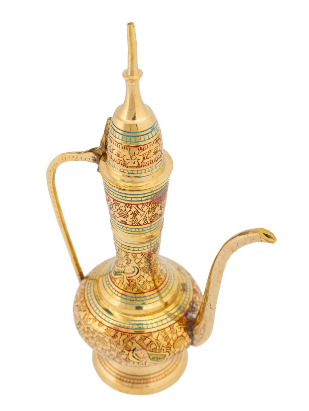 Кумган 10" CDC эмаль красная №В 2566/10