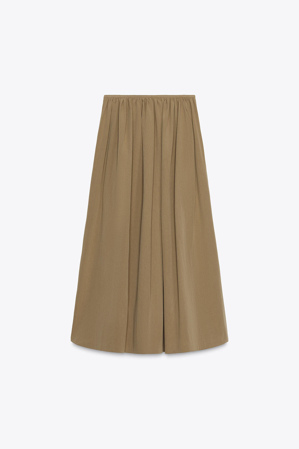 ZW COLLECTION CAPE MIDI SKIRT - Zara фото 6