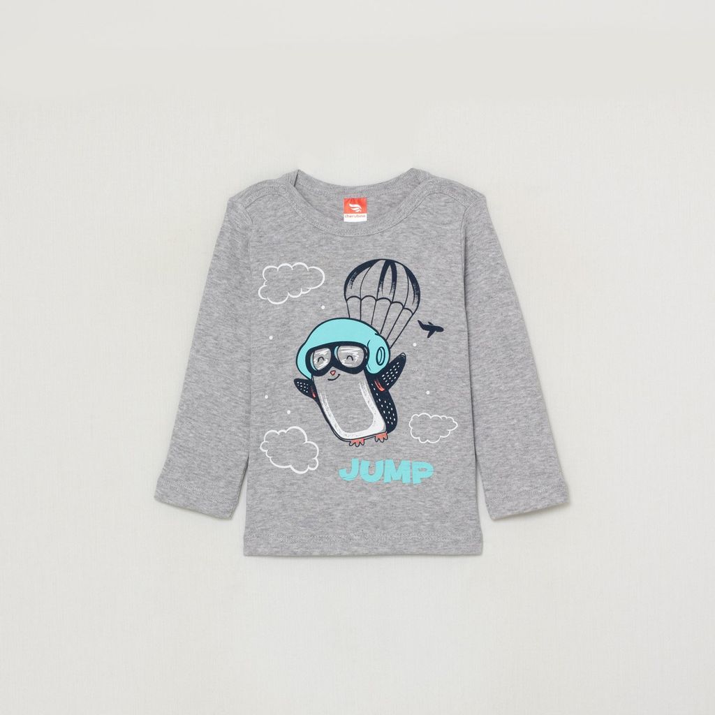 CRB wear/CWNB 62879-11-289 Джемпер для мальчика, светло-серый меланж/Ex.Cherubino  фото 3