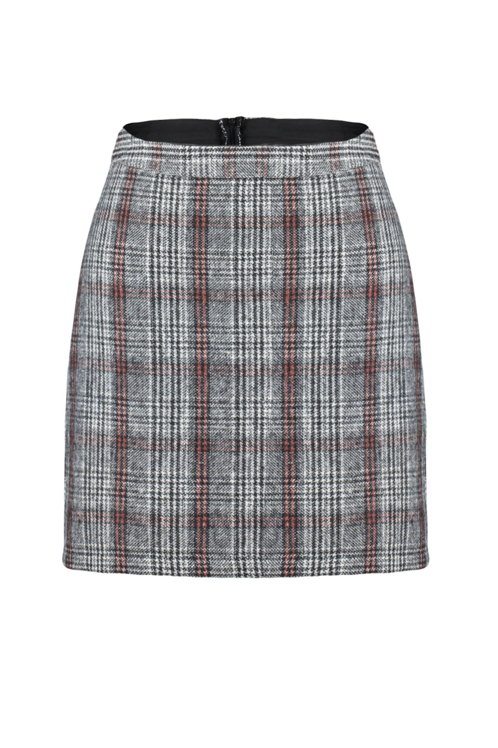 TRENDYOLMILLA Lacivert Ekose Kase Kumas Mini Dokuma Etek TWOAW20ET0120  фото 14