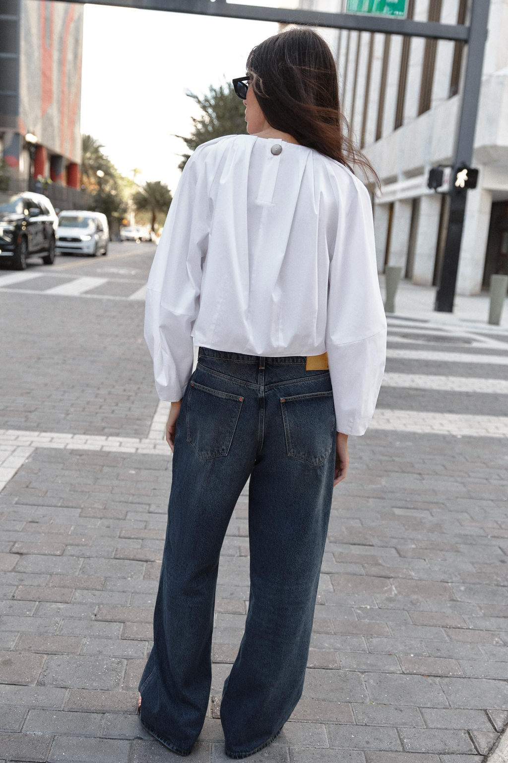 JEANS Z1975 STRAIGHT MID-WAIST - Zara фото 17