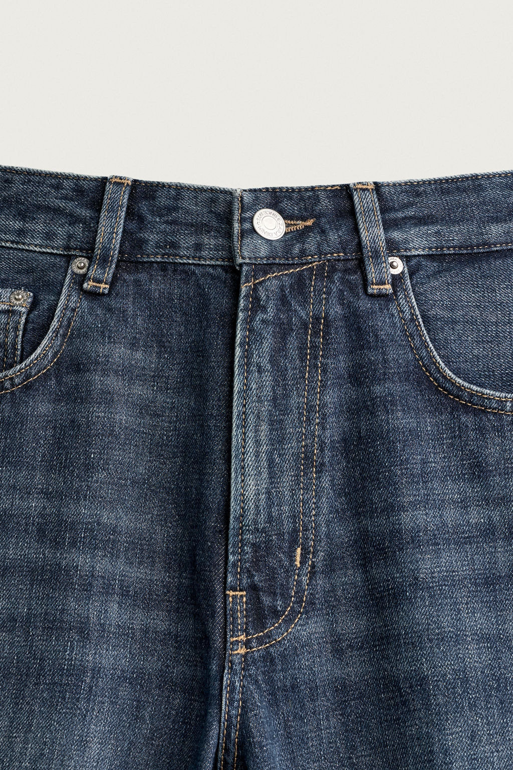 JEANS LOOSE CROPPED FIT / Azul - Zara фото 8