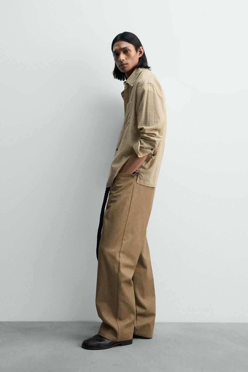 LIMITED EDITION CHECK SHIRT - Zara фото 4