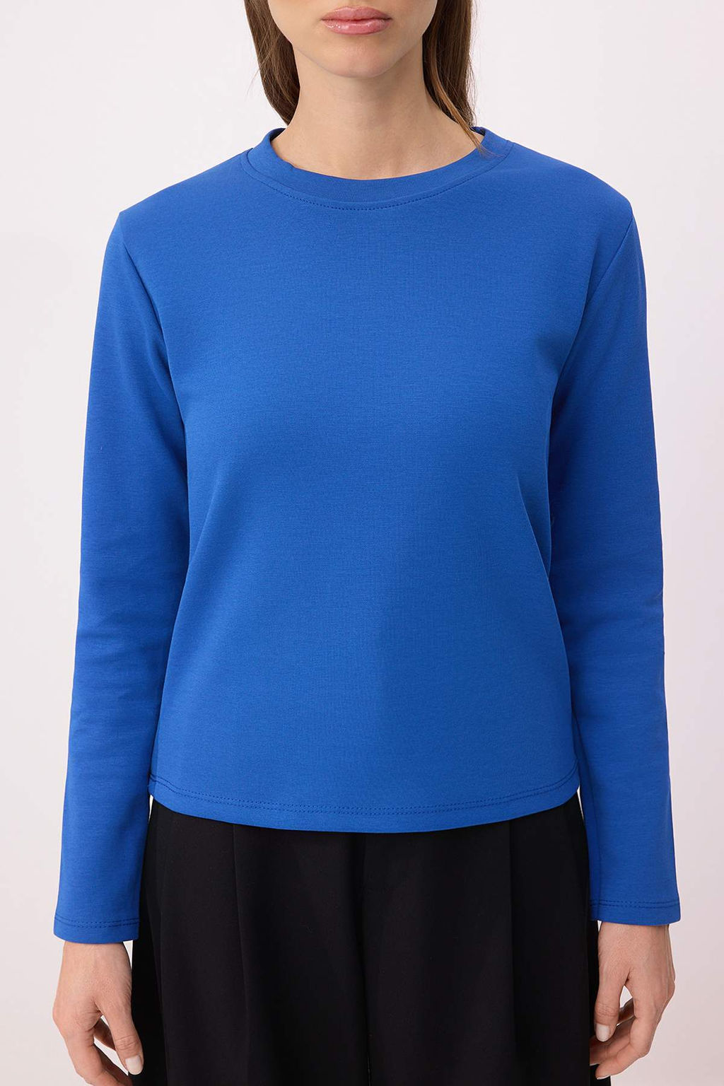 Saks Regular/Normal Kal?p Uzun Kollu Yumusak Orme Bluz TWOSS26BZ00693 - Trendyolmilla фото 3