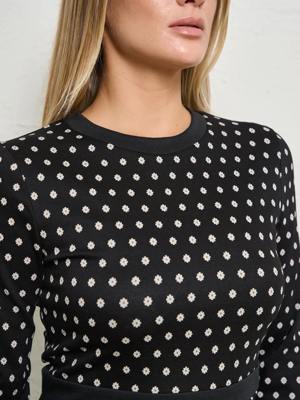 Платье Jetty из вискозы черное фото 15