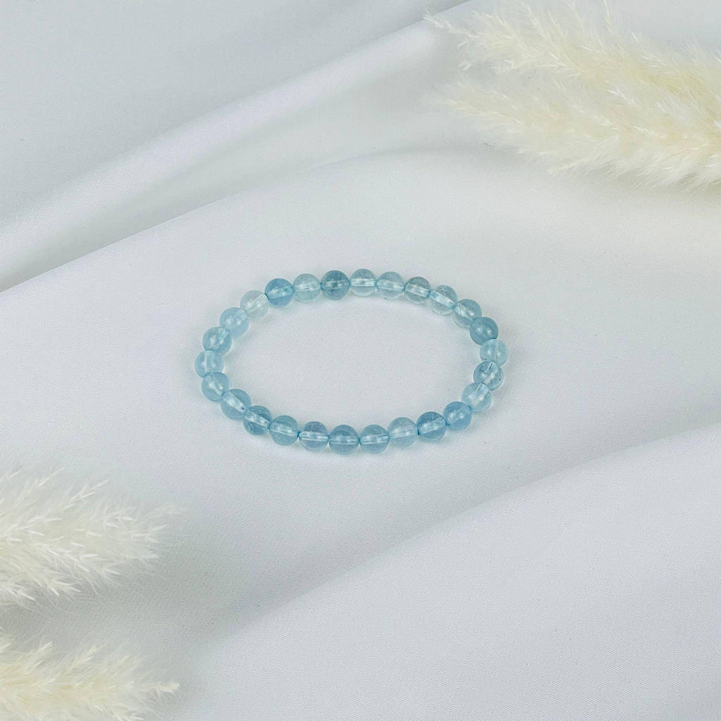 Браслет из Аквамарина 16 см