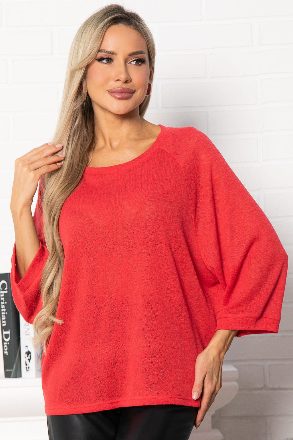 Блуза Океания (красная) Б14930-5М