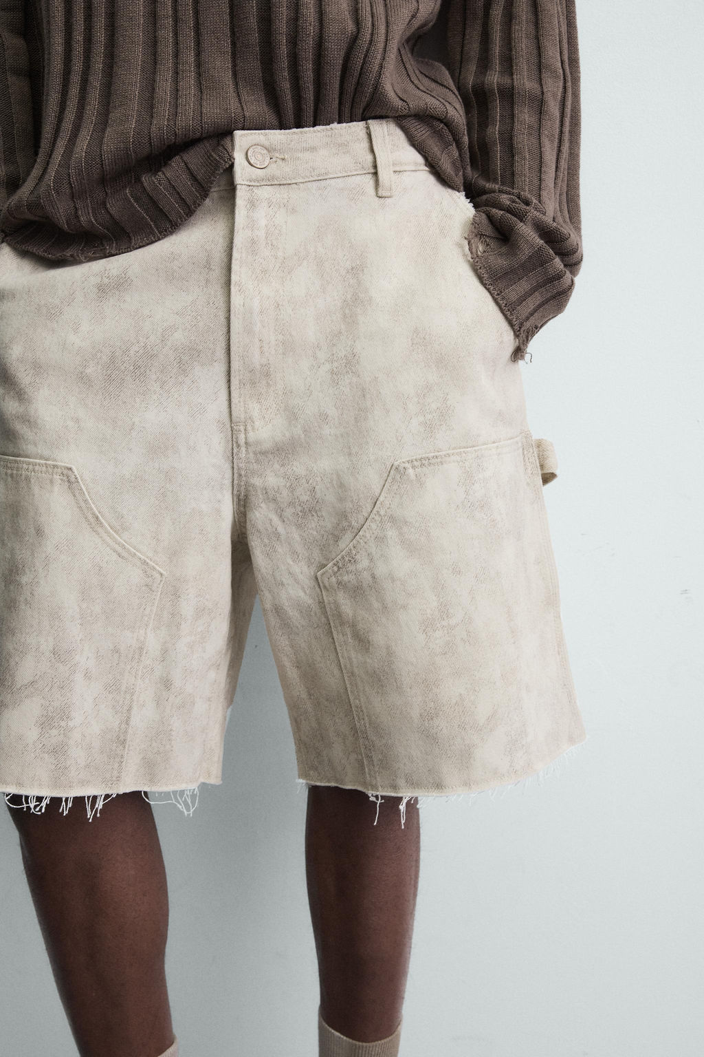 CARPENTER POCKET BERMUDA SHORTS - Zara фото 5