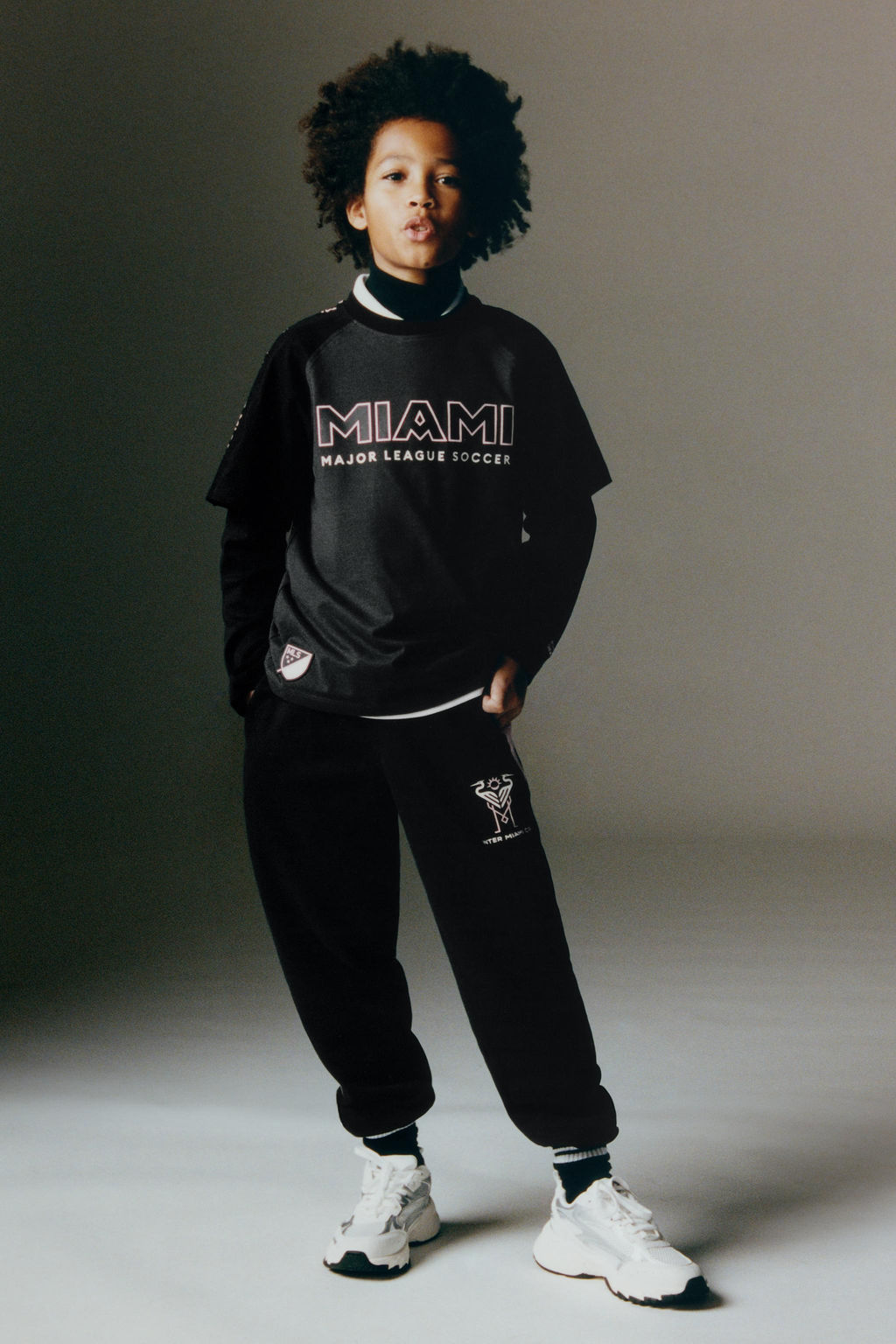 INTER MIAMI CF MLS JOGGING TROUSERS - Zara фото 7