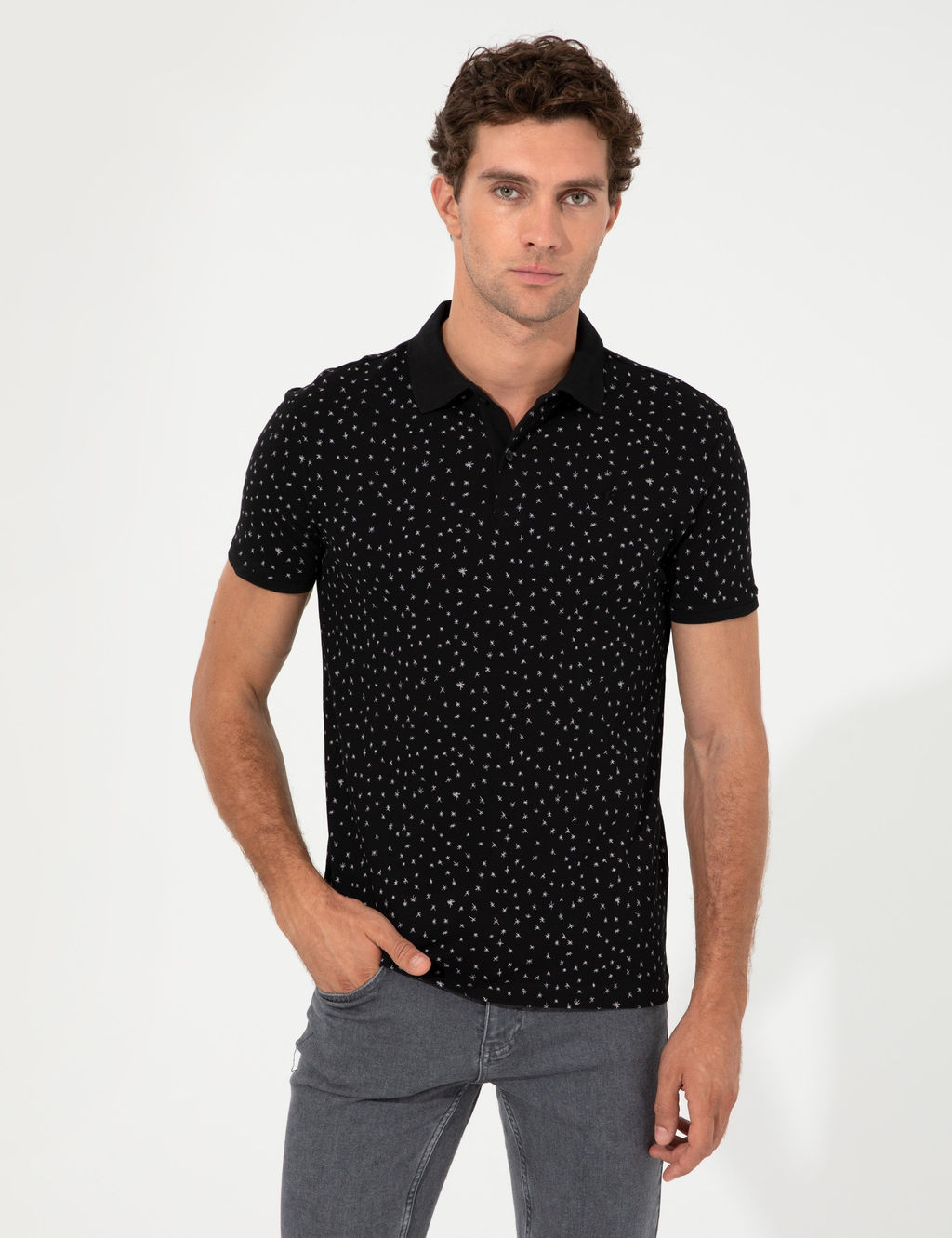 Футболка с воротником поло - Cacharel фото 2