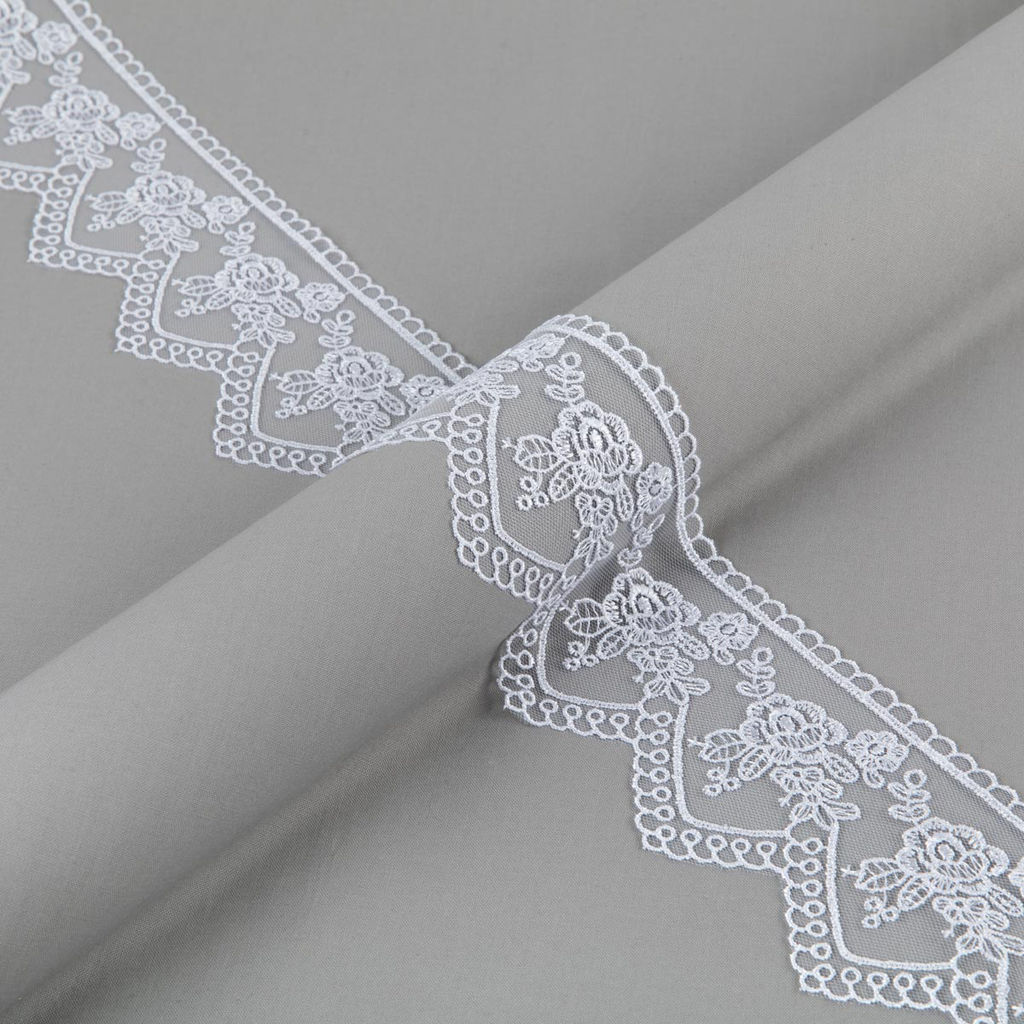 Кружево Gamma сетка 78 мм GKM-7801 в пакете 8.8 м 0.2 Турция