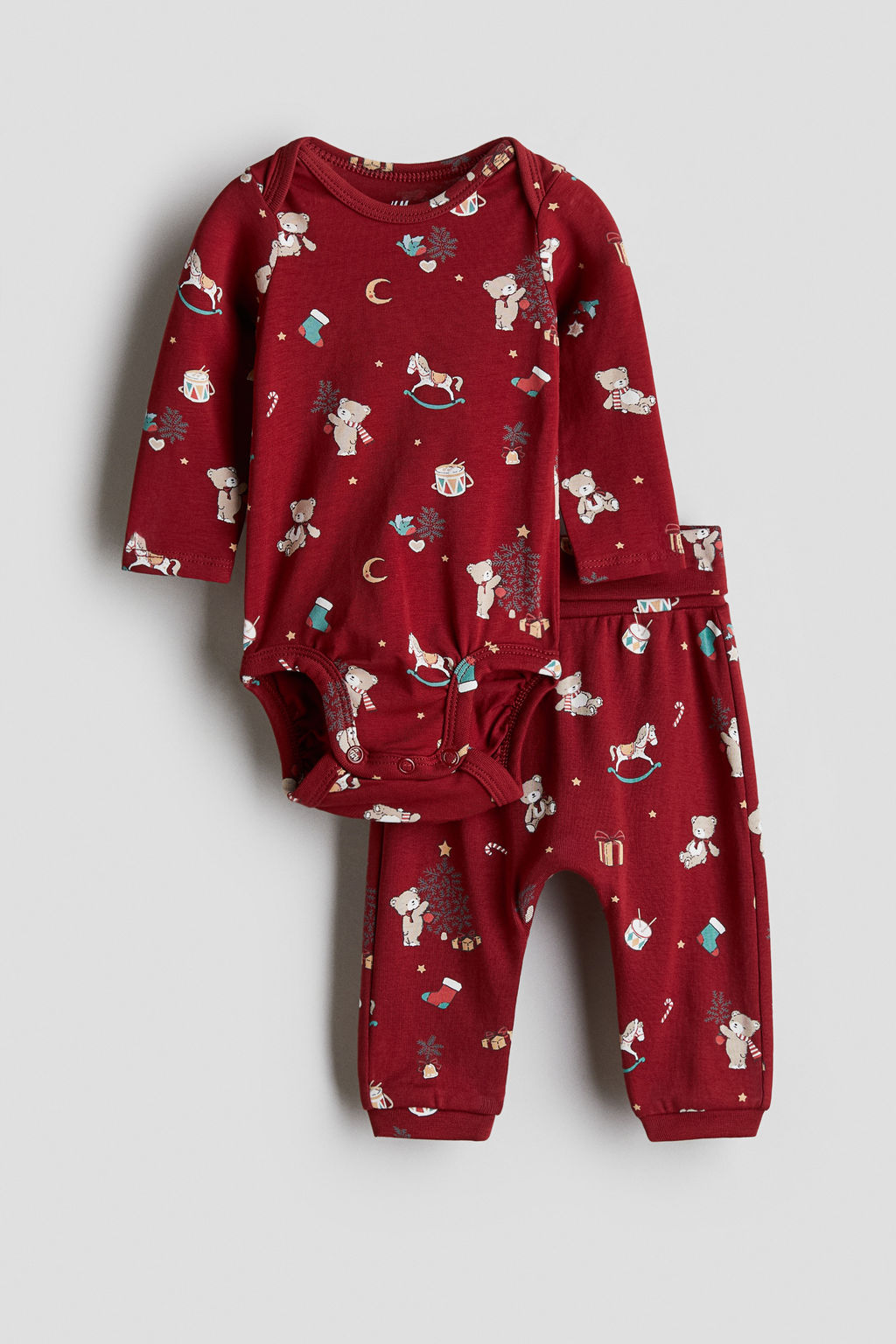 Conjunto de 2 piezas en algod?n