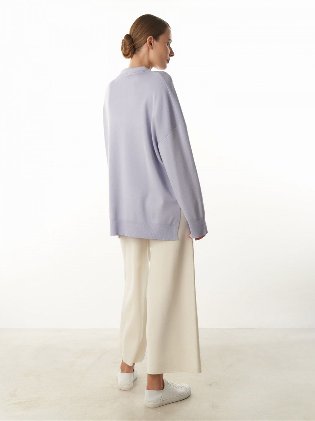 Conso/KJL 230711 - violet haze Джемпер женский  фото 5