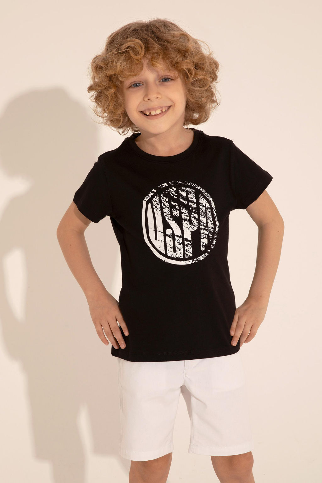 Футболка U. S. Polo Assn для мальчиков с круглым вырезом черная - U.s. polo assn фото 8