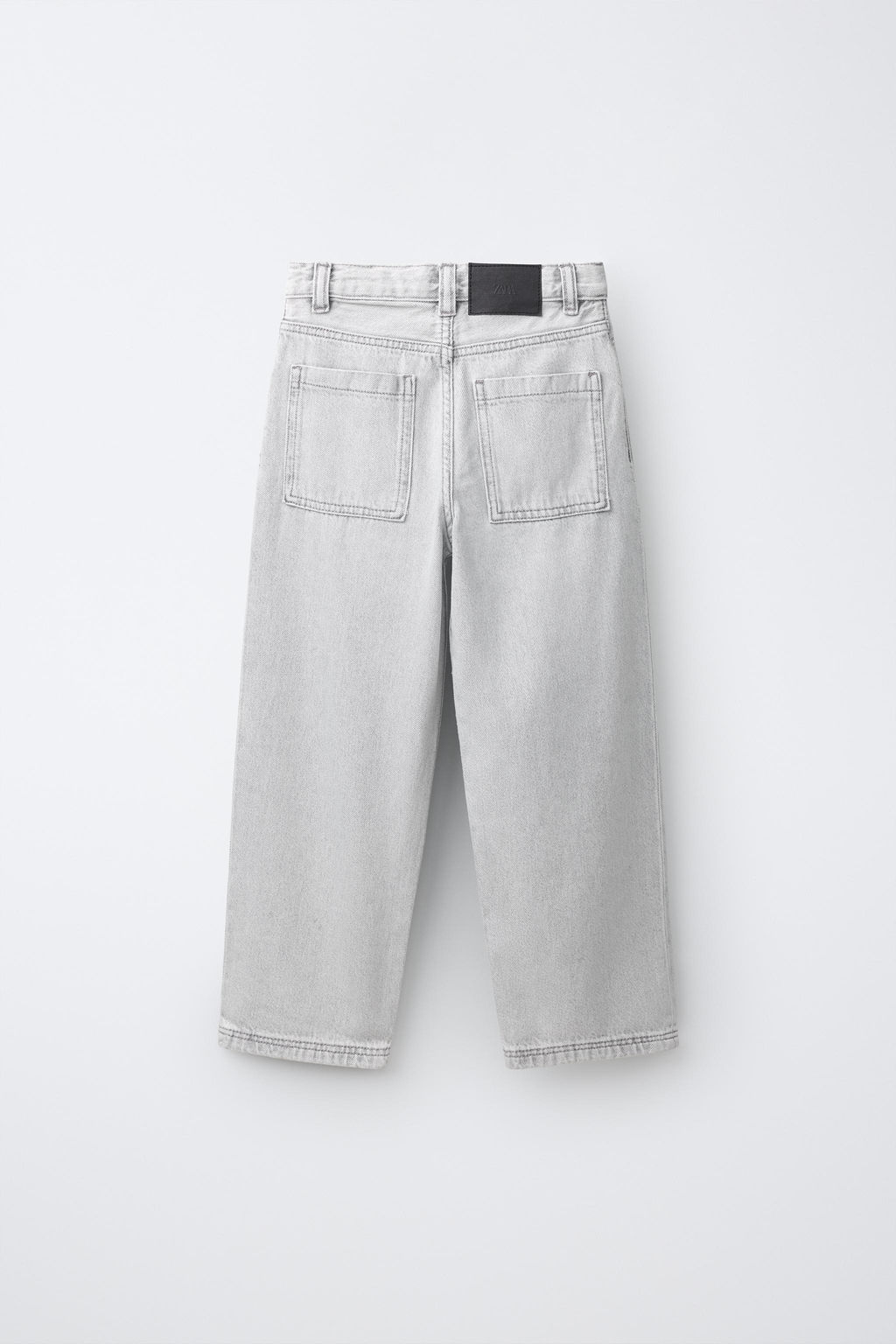 DENIM BAGGY RELAXED / Gris claro - Zara фото 3