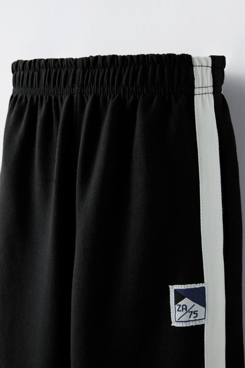 TROUSERS WITH SIDE TAPING - Zara фото 4