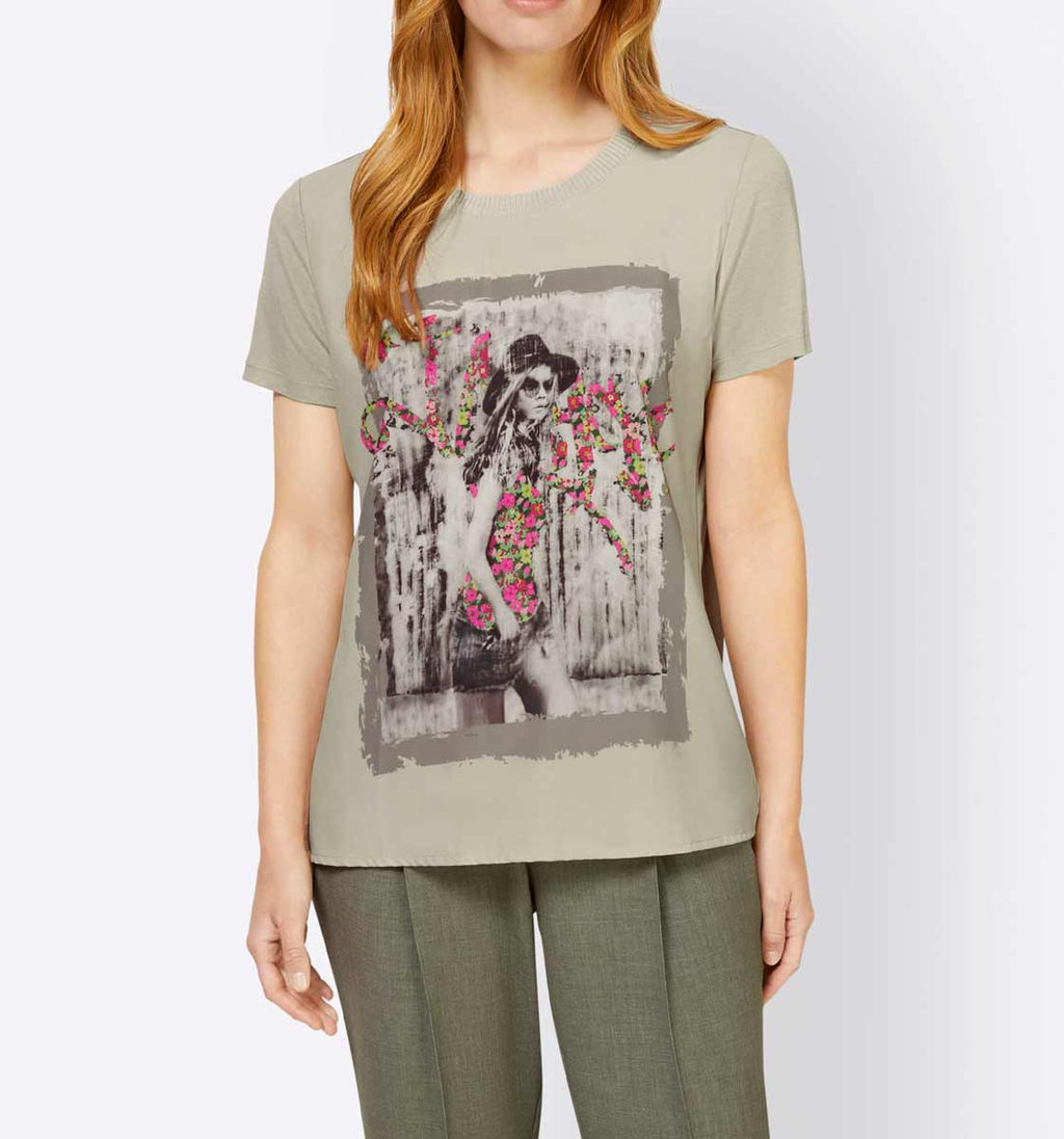 Футболка, серая - Linea tesini фото 3