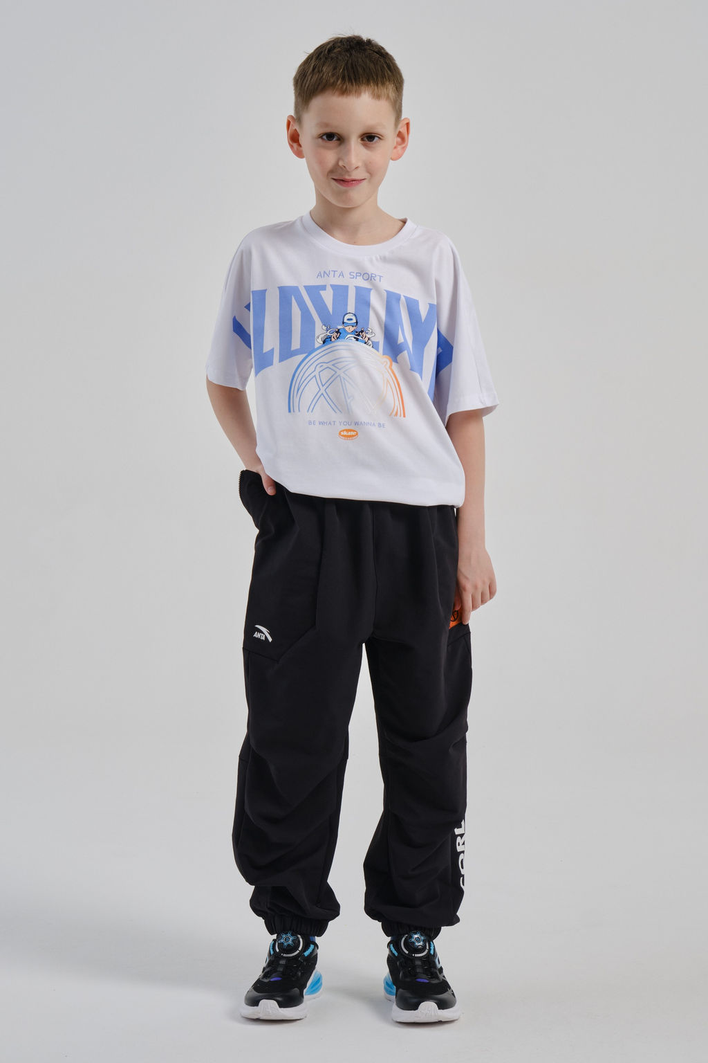 Брюки текстильные утепленные Черный