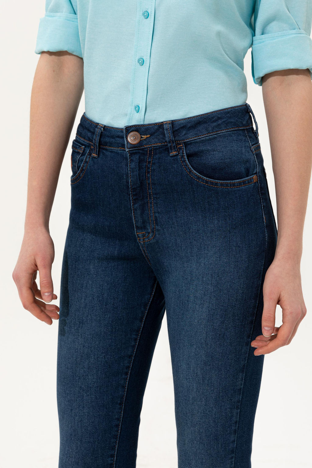 Женские синие джинсовые брюки Неожиданная скидка в корзине - U.s. polo assn фото 13