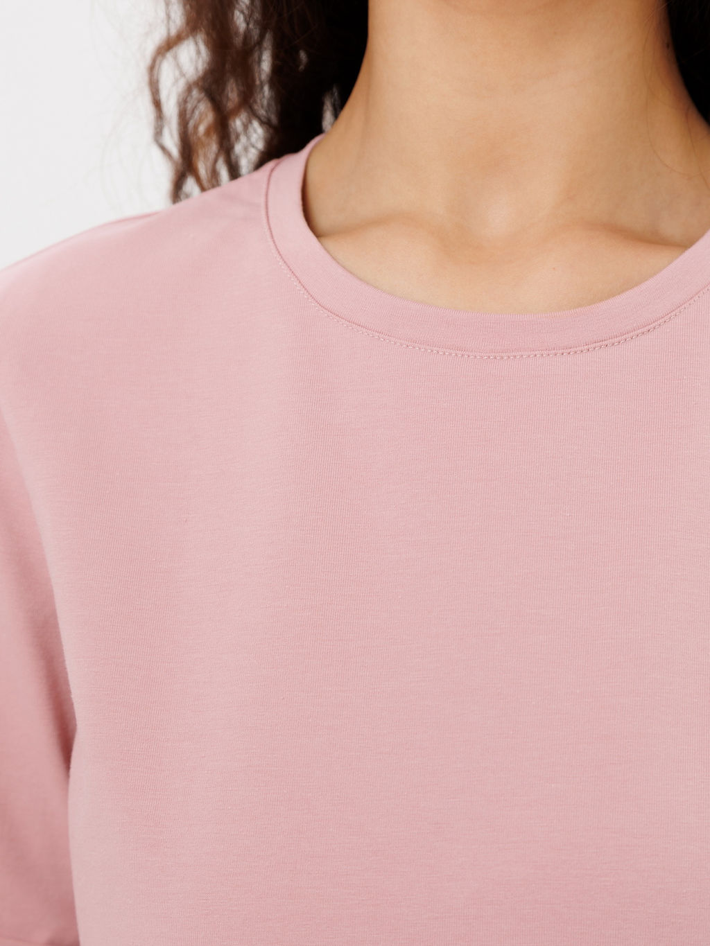 ***Трикотажное платье LINGEAMO пудрово-розовое ВП-05 (102)  фото 11