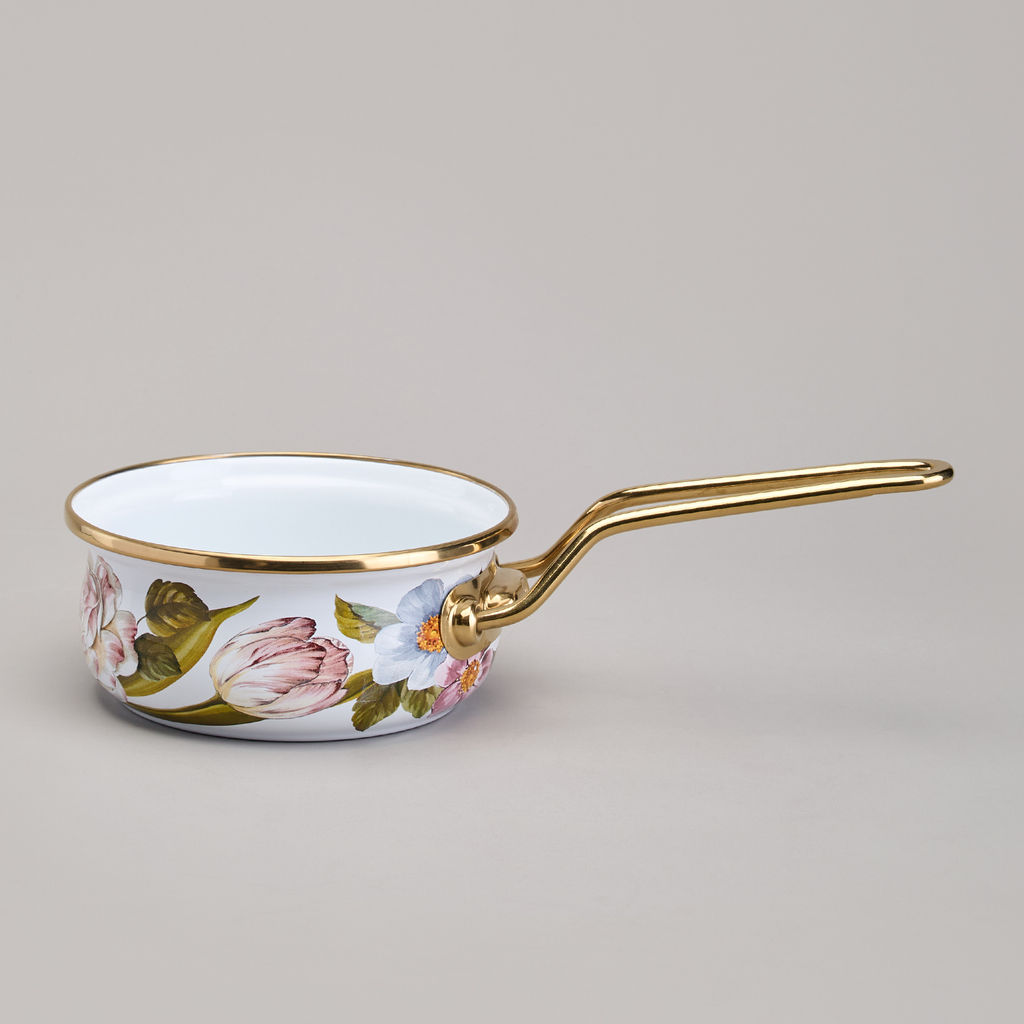 КОВШ AGNESS ЭМАЛИРОВАННЫЙ, СЕРИЯ ФЛАНДРИЯ, 14СМ / 0,9Л  фото 4