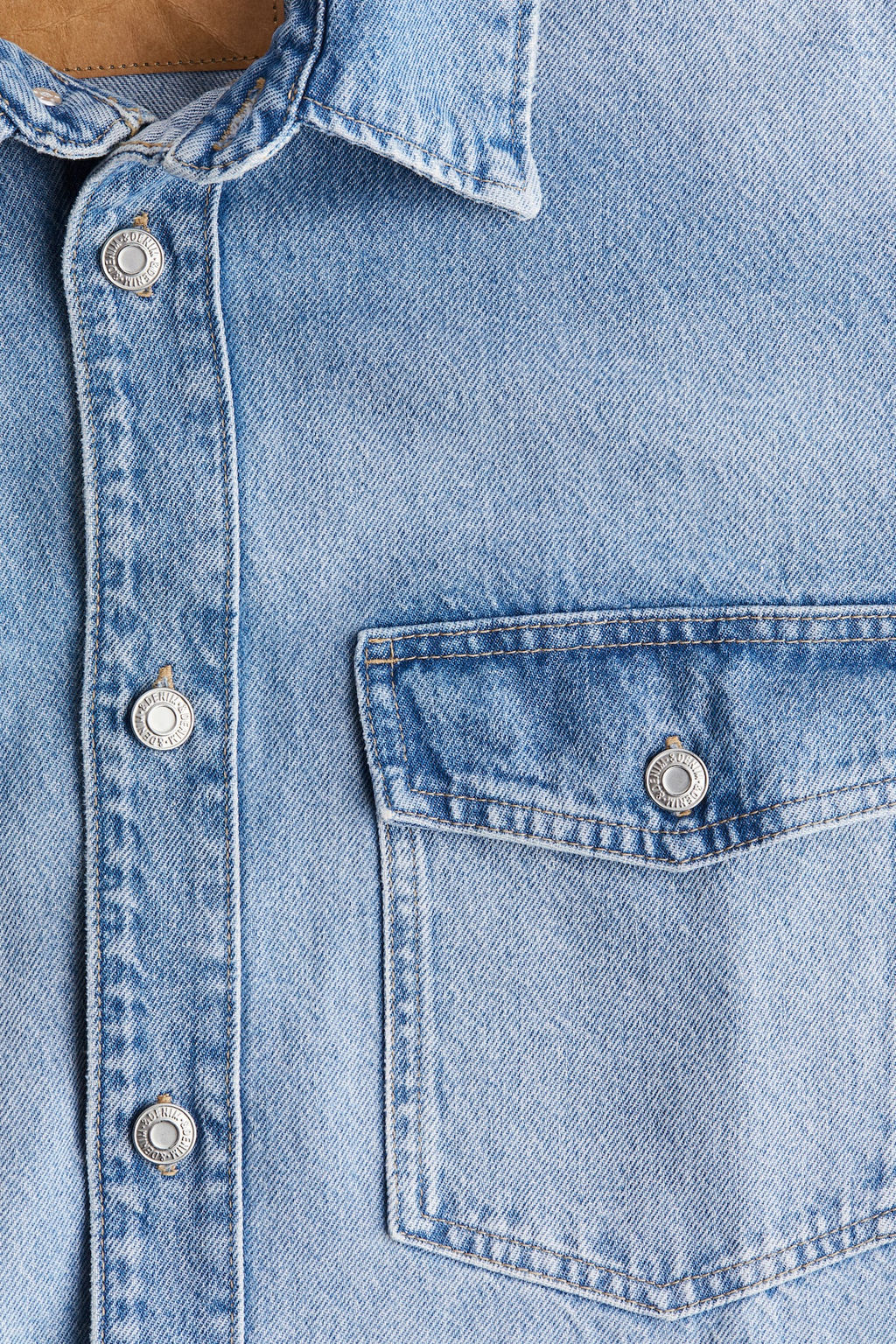 Camisa denim oversize - H&m фото 7