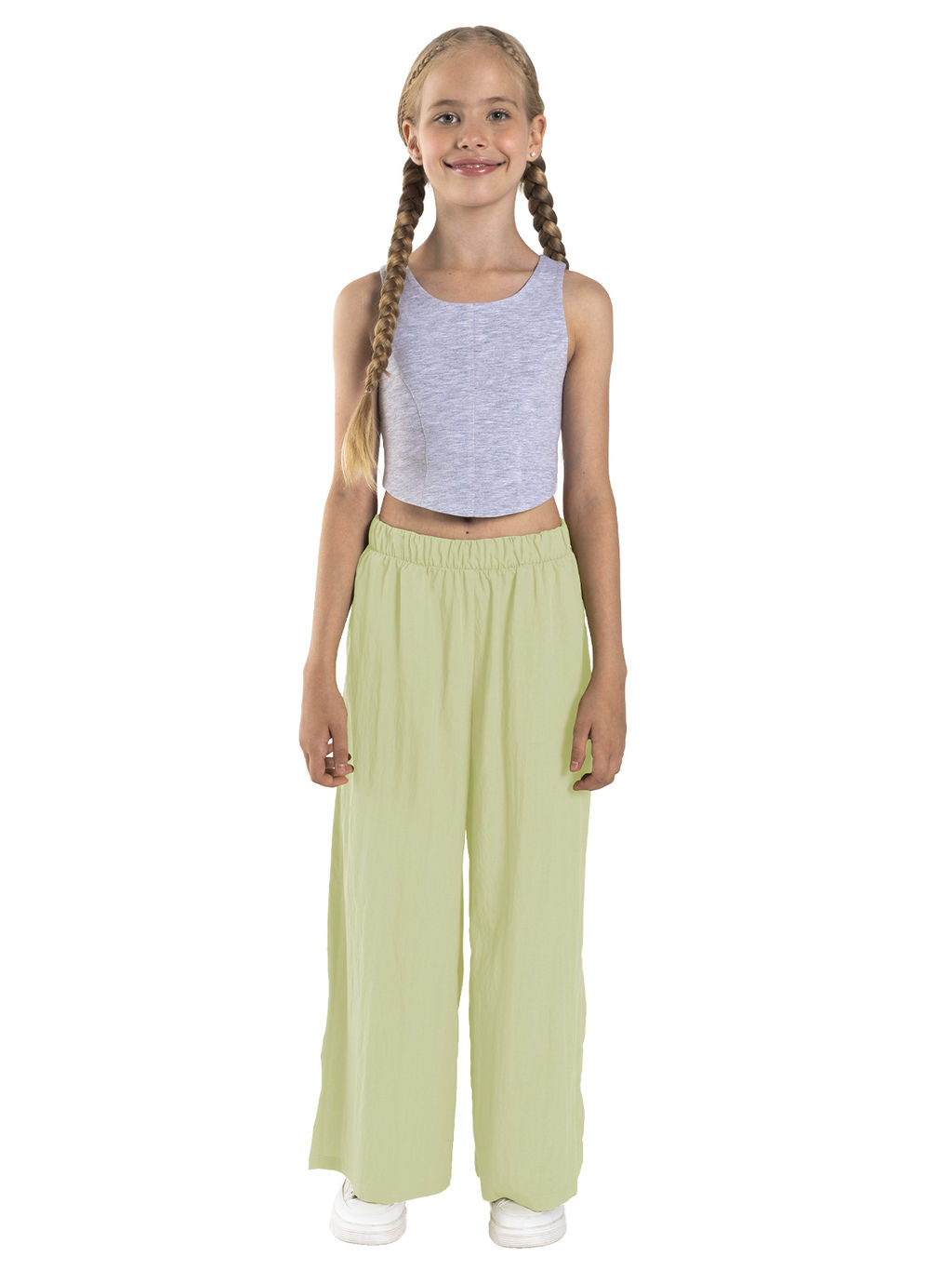 Брюки для девочки О57020 - Карамелли фото 4