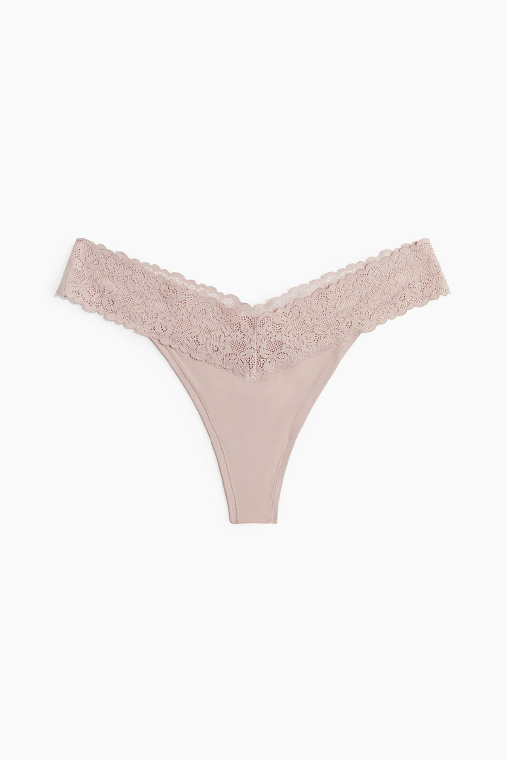 Pack de 3 bragas thong de microfibra y encaje - H&m фото 8