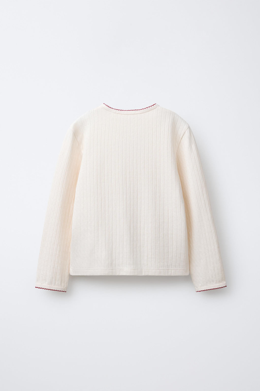 AGES 6-14 / CROSS-STITCH SNOWFLAKE AND STRIPE PYJAMAS - Zara фото 3