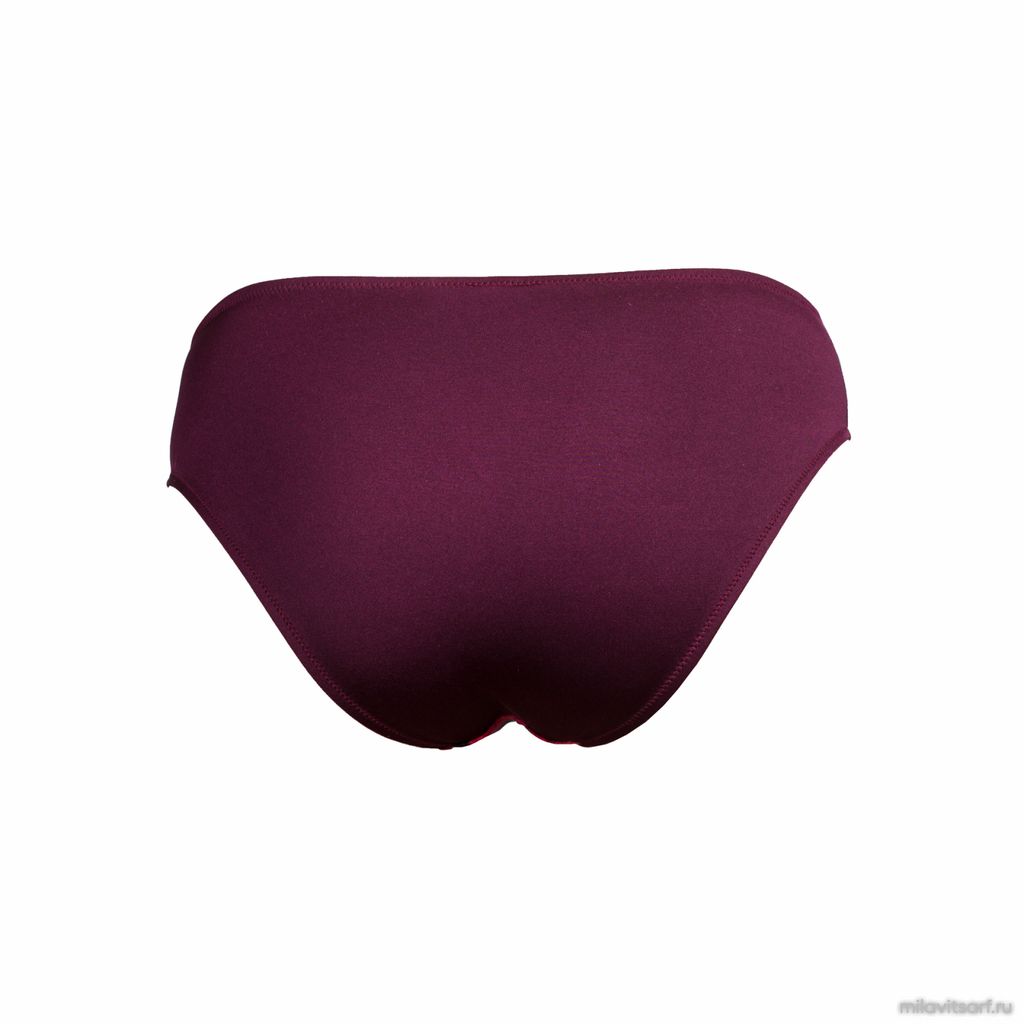 -45% ТРУСЫ КУПАЛЬНЫЕ ЖЕН. Milavitsa 480130/054 слива  фото 4