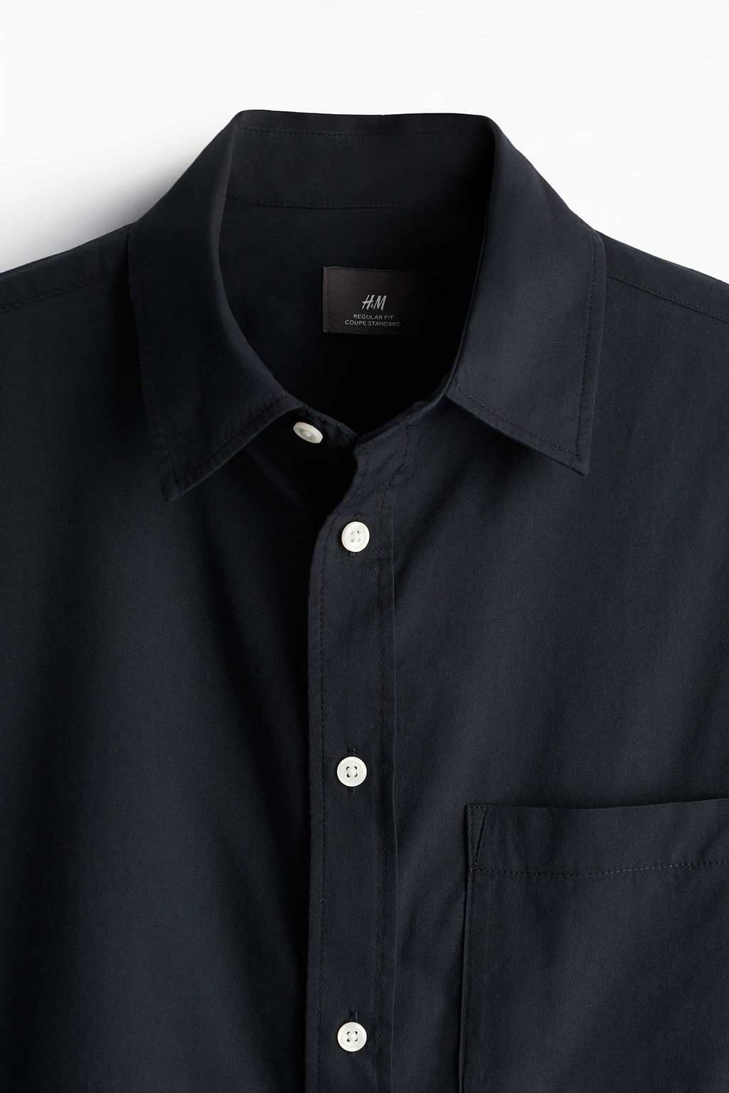 Camisa en mezcla de modal Regular Fit - H&m фото 7
