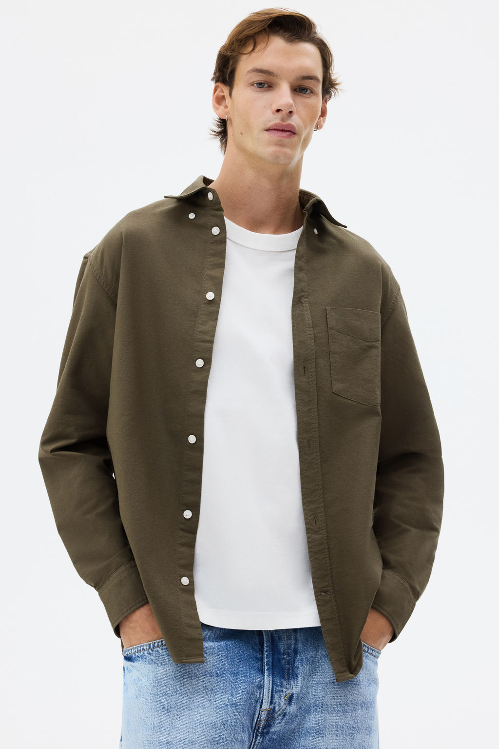 Camisa Oxford Regular Fit - H&m фото 11