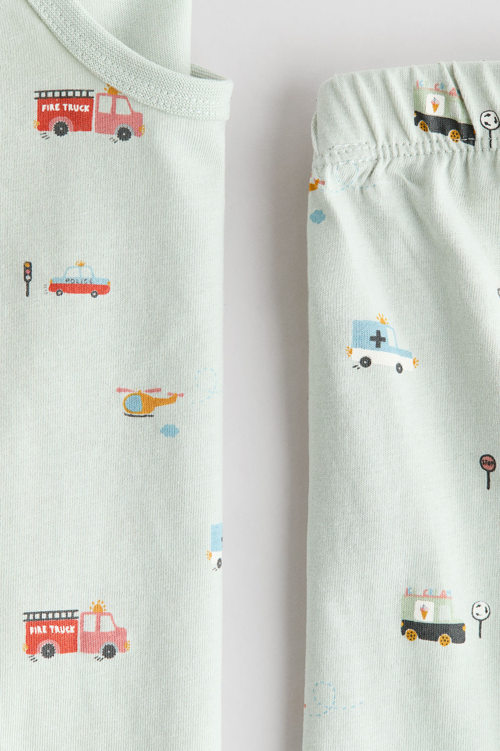 Pijama estampado de algod?n