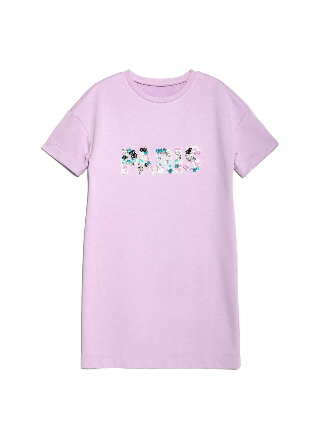 CONTE Ультракомфортное платье А-силуэта с аппликацией LPL 898 pastel lilac - Conte elegant фото 4