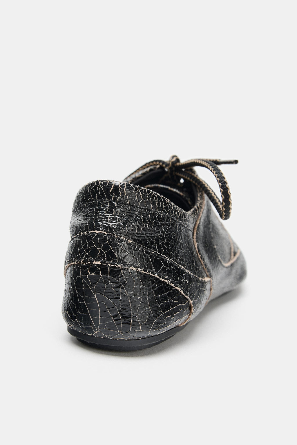 WORN EFFECT LEATHER SHOES - Zara фото 6