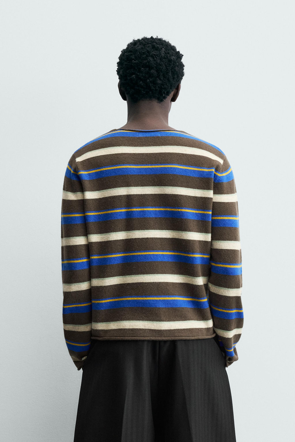 LIMITED EDITION STRIPED JACQUARD JUMPER - Zara фото 3