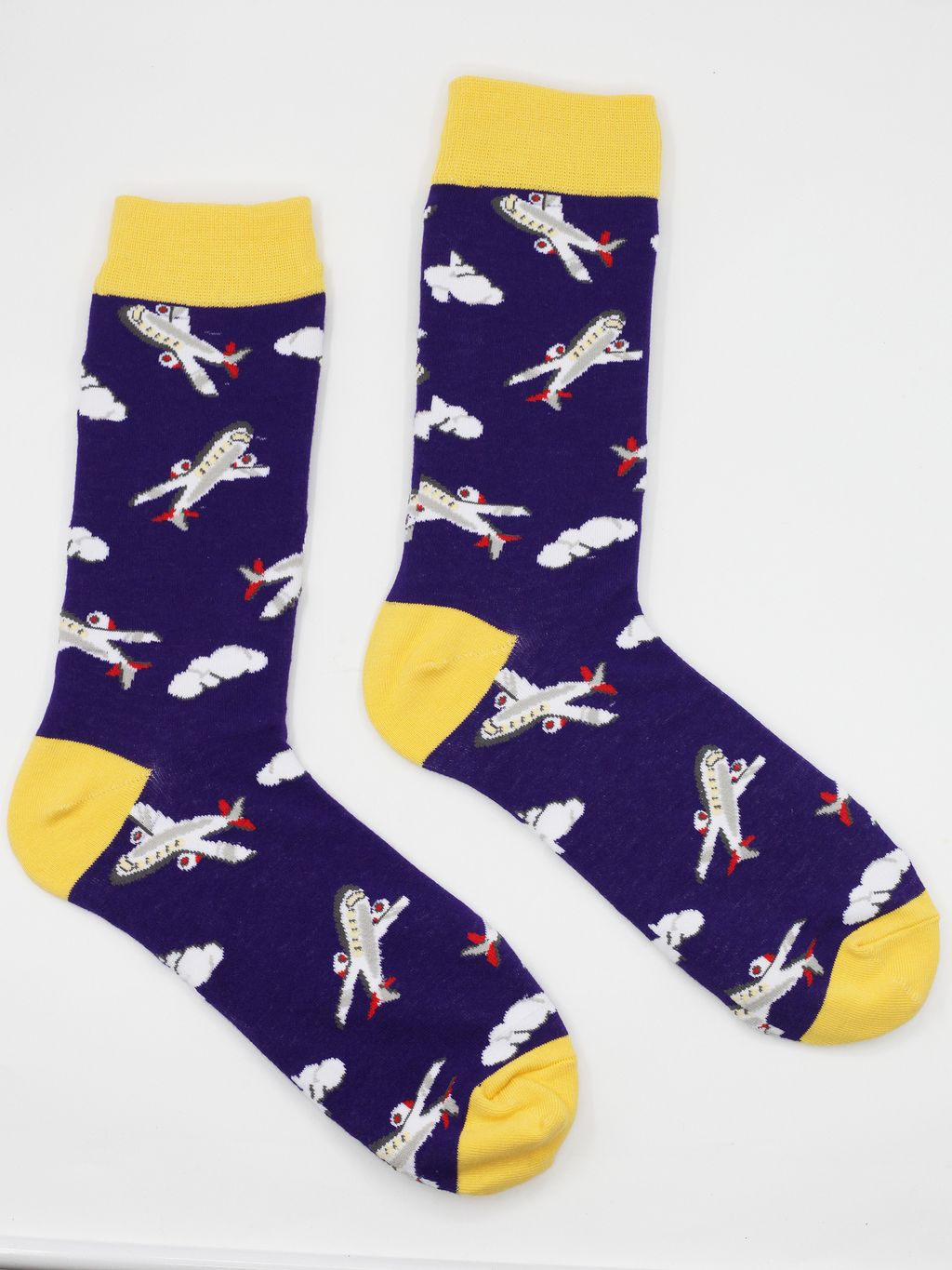 Носки р.40-45 Mood Самолёты Облака - Krumpy фото 4
