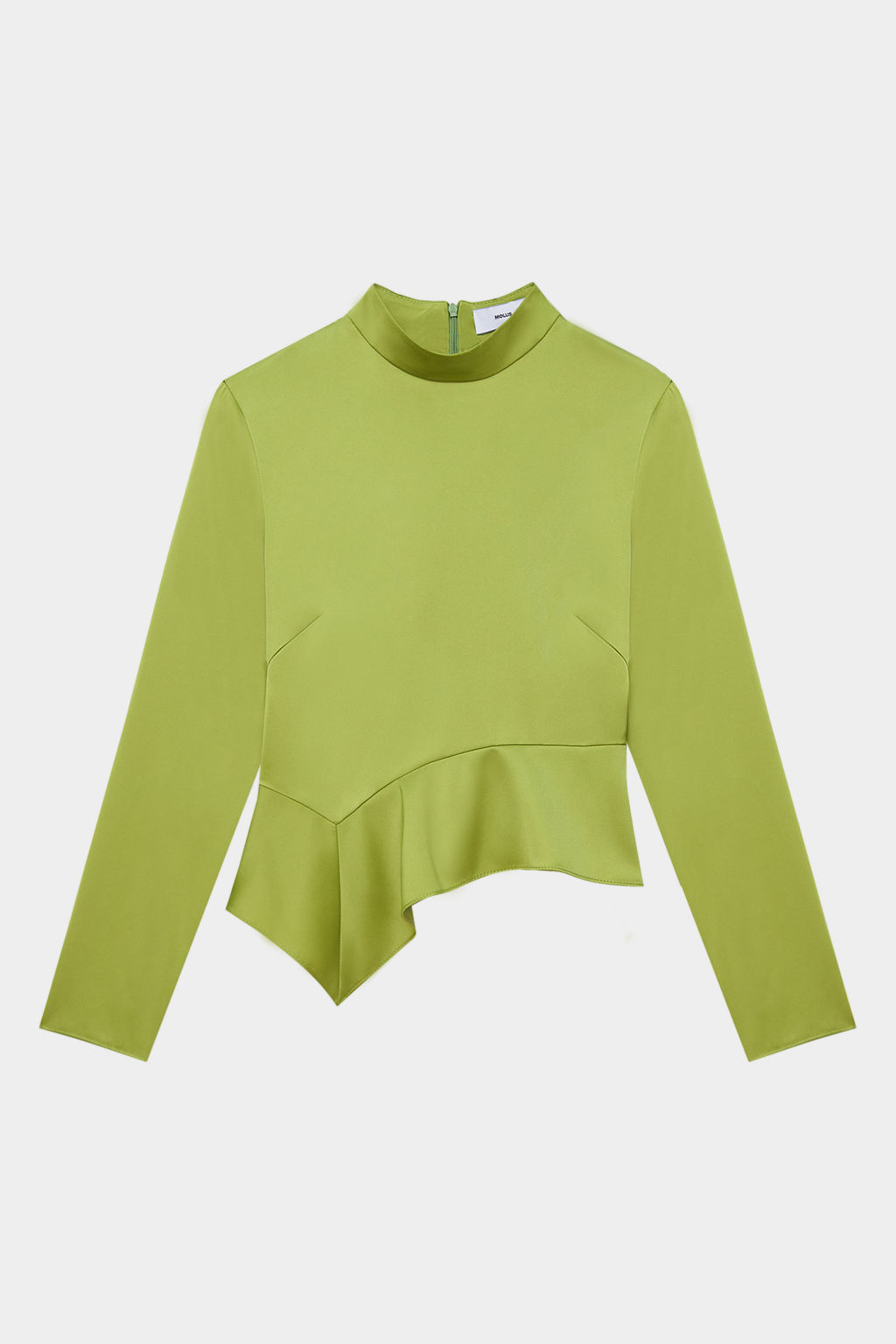 Блуза из сатина - Mollis фото 5