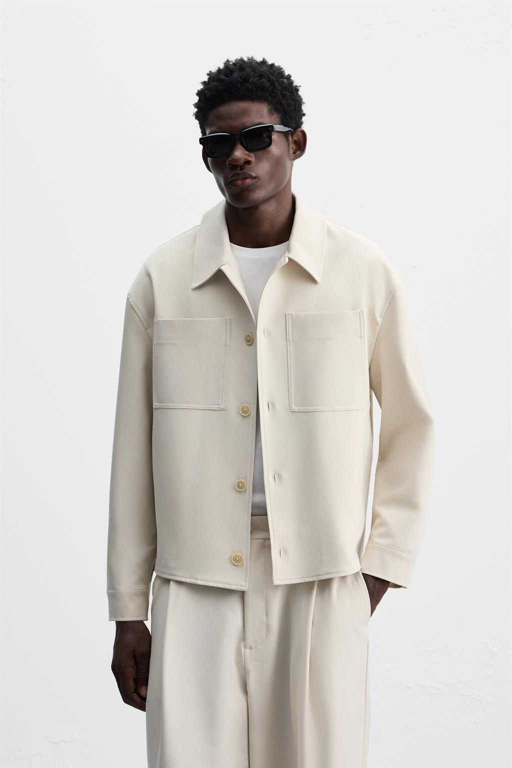 BOXY FIT OVERSHIRT - Zara фото 2