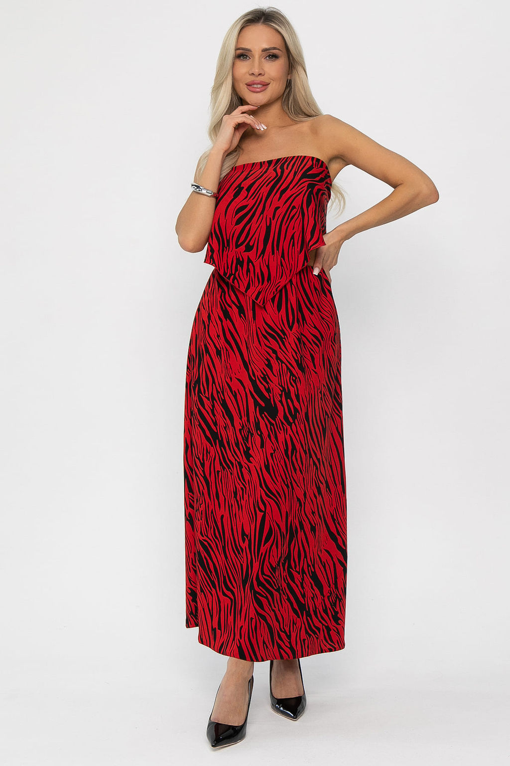 Юбка Лантана (красная) Ю13742-6М - Lt collection фото 7