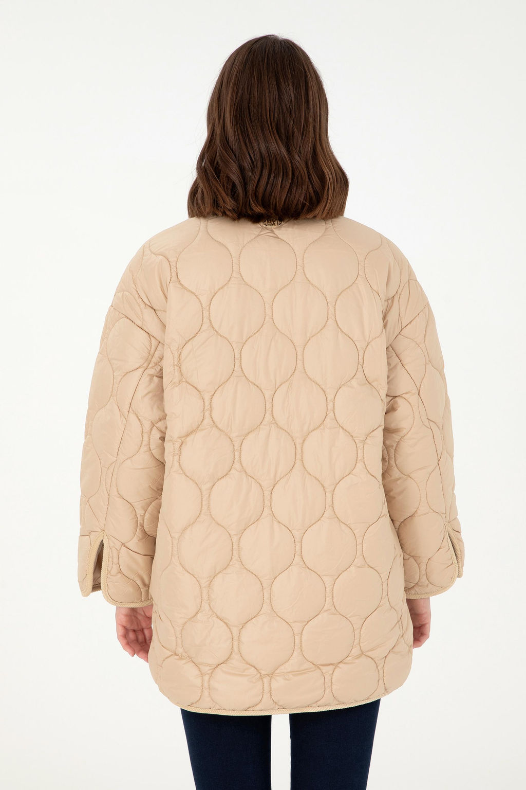 Женское песочное пальто - U.s. polo assn фото 5